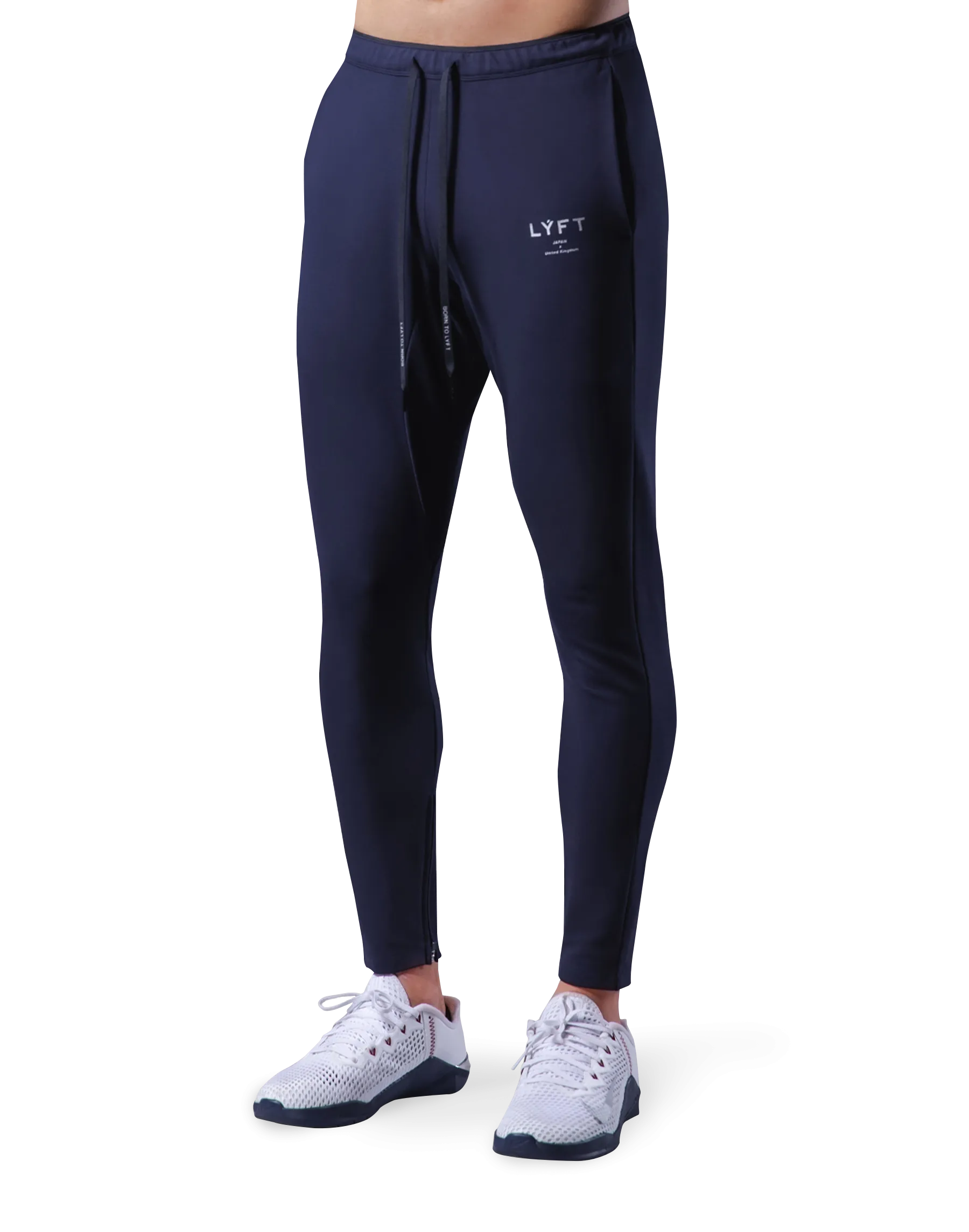 2way Stretch Logo String Pants - Navy