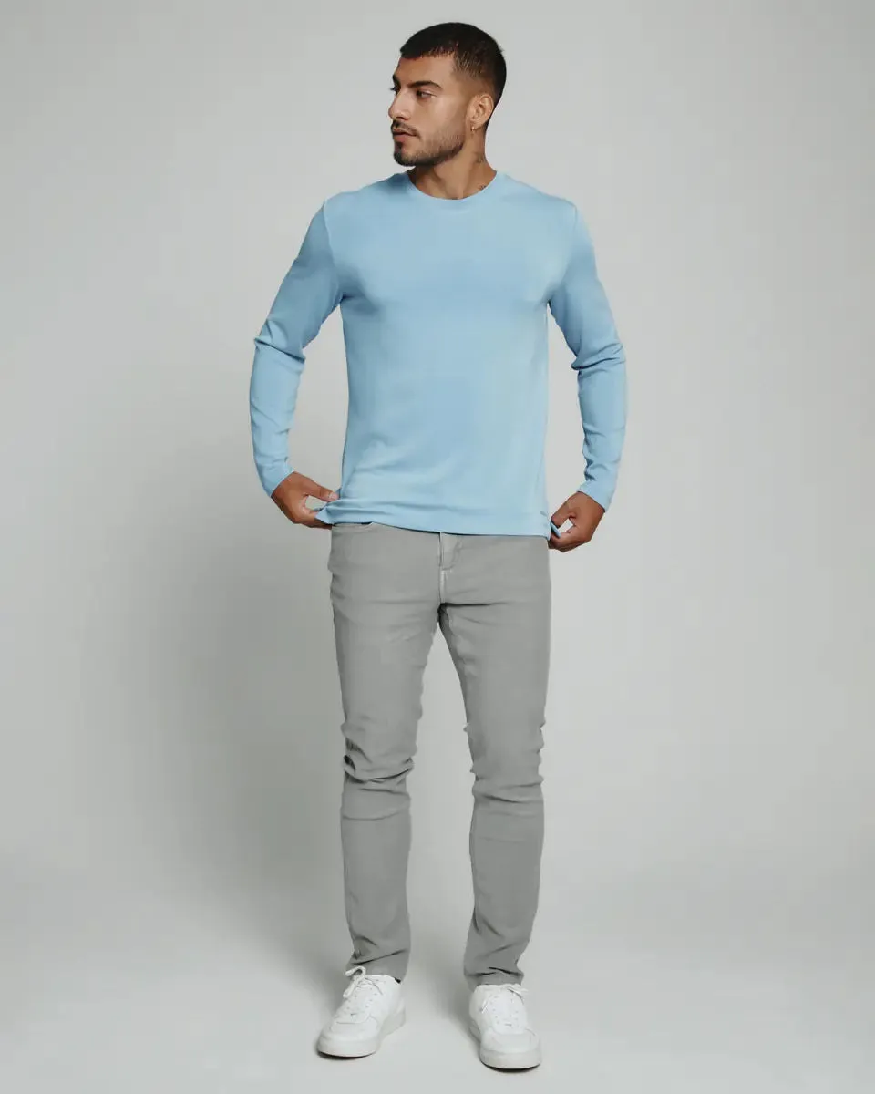 '7Diamonds' Men's REV Long Sleeve Tee - Blue