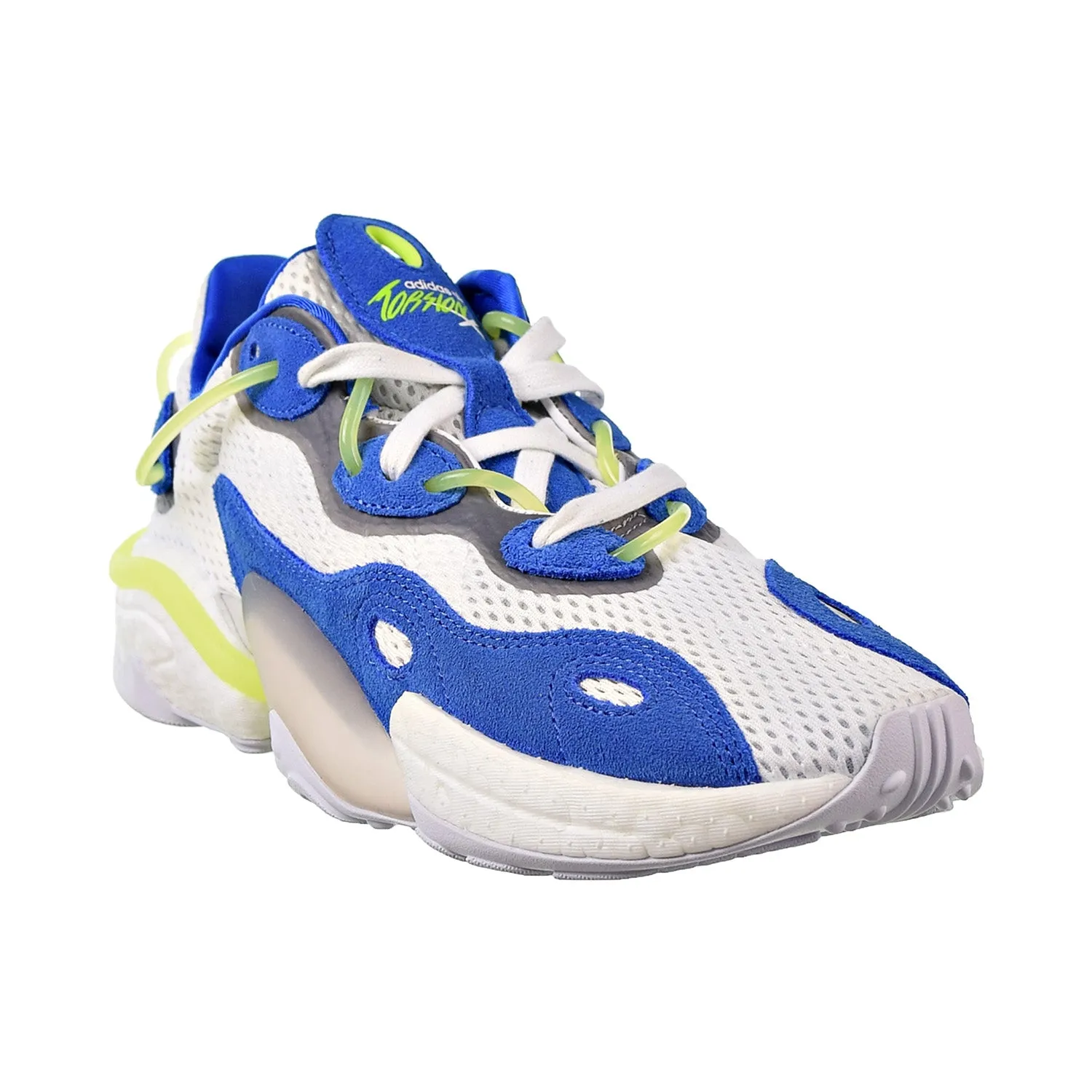 Adidas Torsion X Men's Shoes Blue-White-Solar Yellow