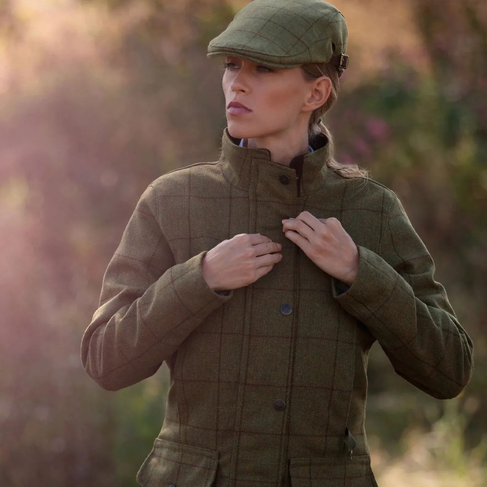 Alan Paine Rutland Ladies Tweed Waterproof Coat