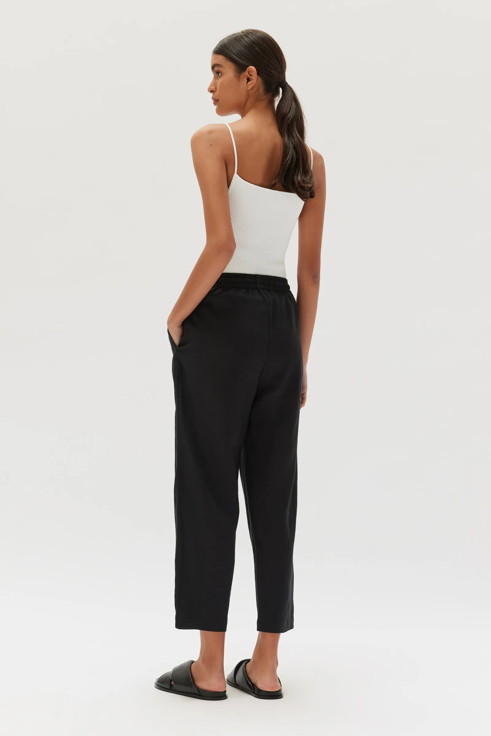 Ami Linen Pant