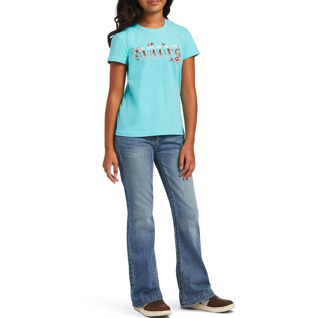 Ariat Girls' REAL Cactus T-Shirt