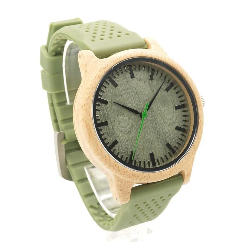 Bamboo Wooden Watches for Men Clean Design