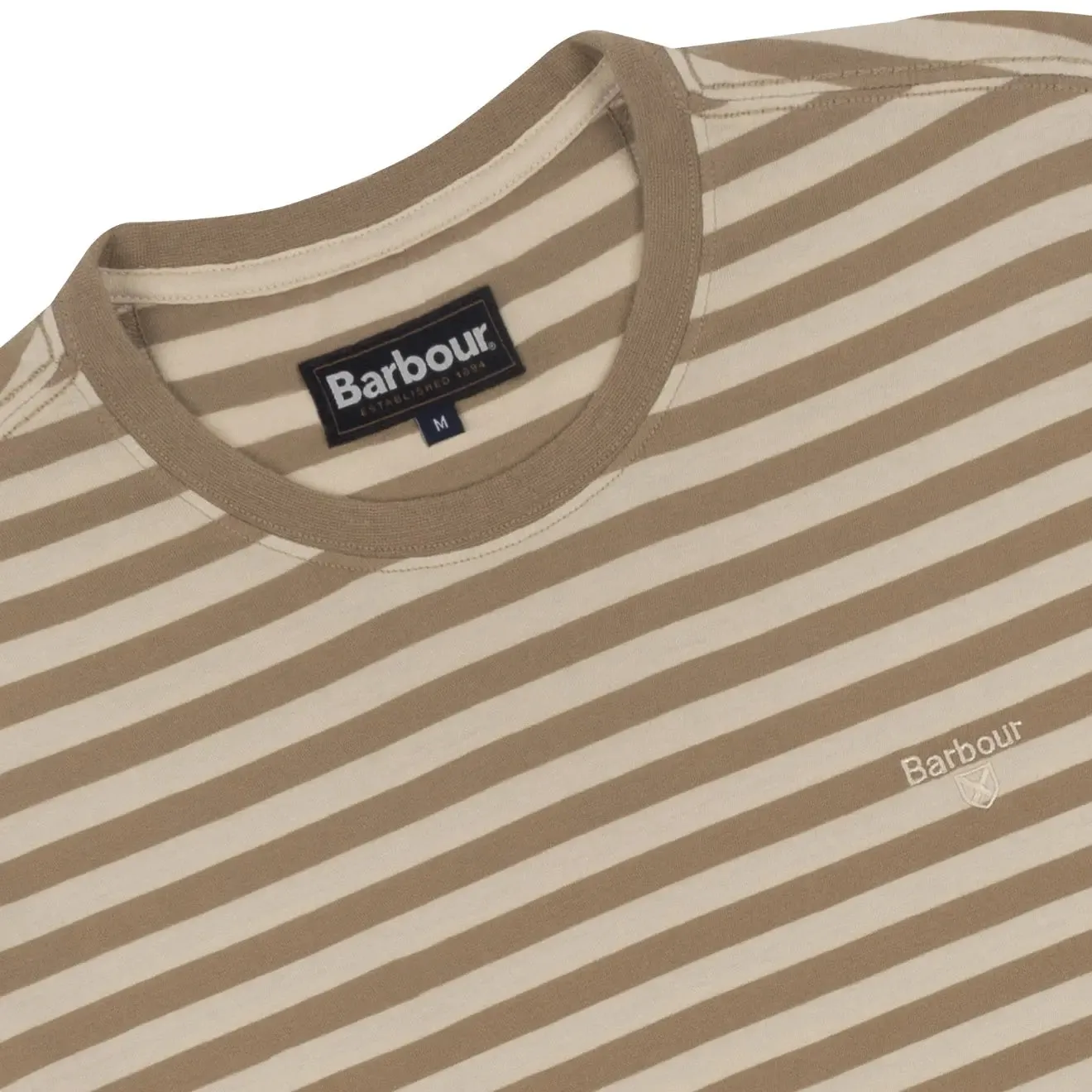 Barbour Delamere Stripe T-Shirt Coriander