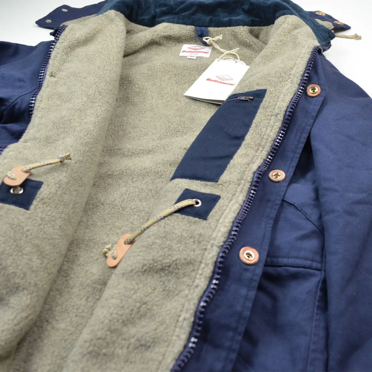 Battenwear - Cargo Coat - Navy