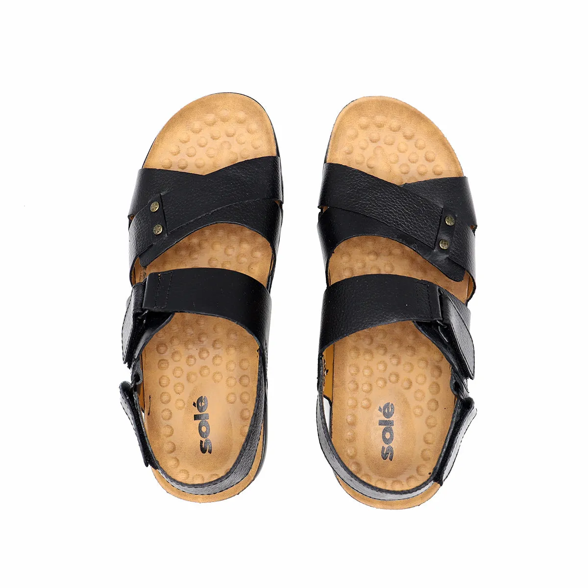 Black Casual Sandal 115133