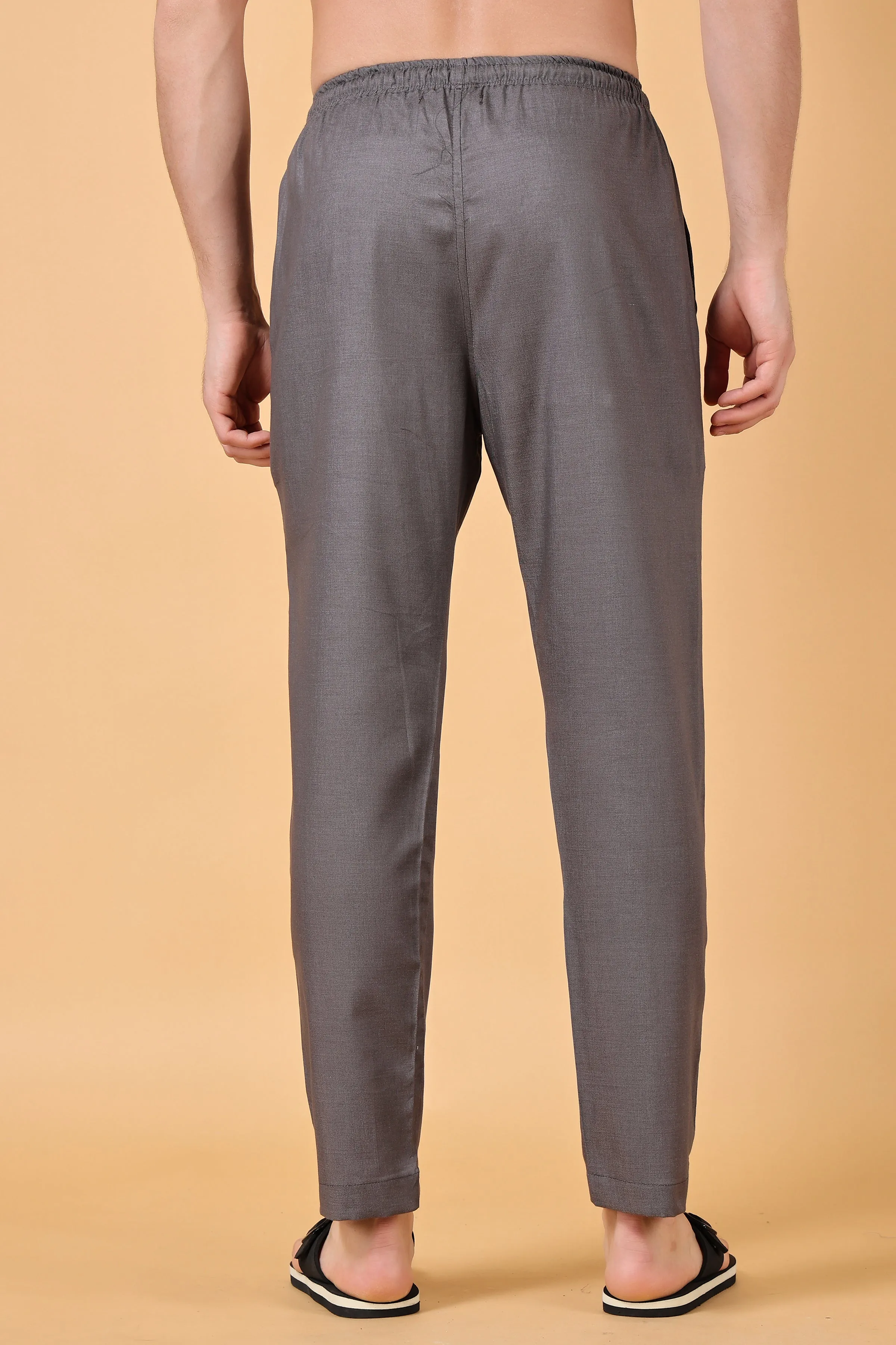 Bubble Grey Cotton Pajama Pants