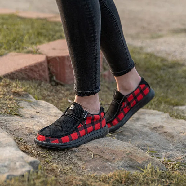 Camp Shoes | Womens - Buffalo Plaid by Gator Waders