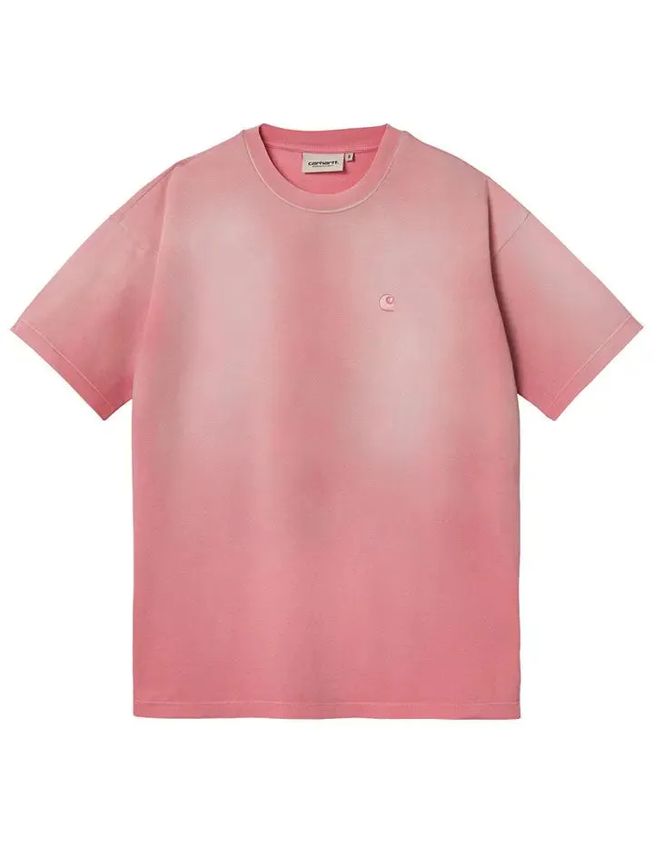 Carhartt WIP S/S Sol T-Shirt Rothko Pink Sun Faded