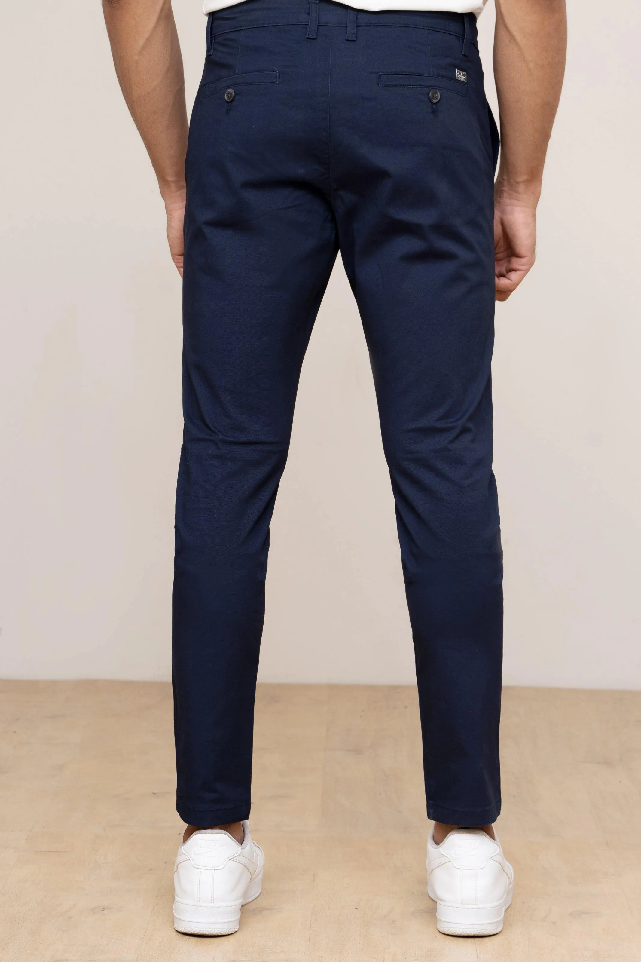 CASUAL PANT CROSS POCKET NAVY