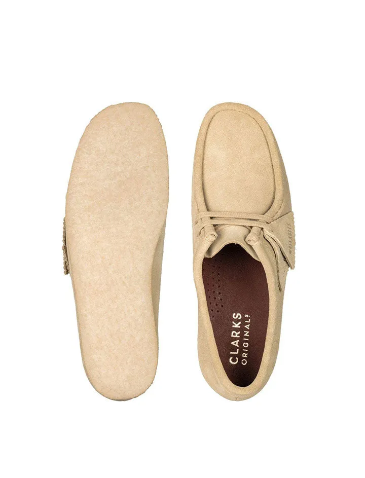 Clarks Originals Wallabee Shoes Maple Suede