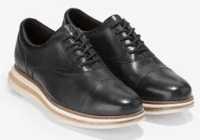 Cole Haan Mens OG Energy One Capox Leather Lace-Up Shoes - Stylish Comfort and Durable Design