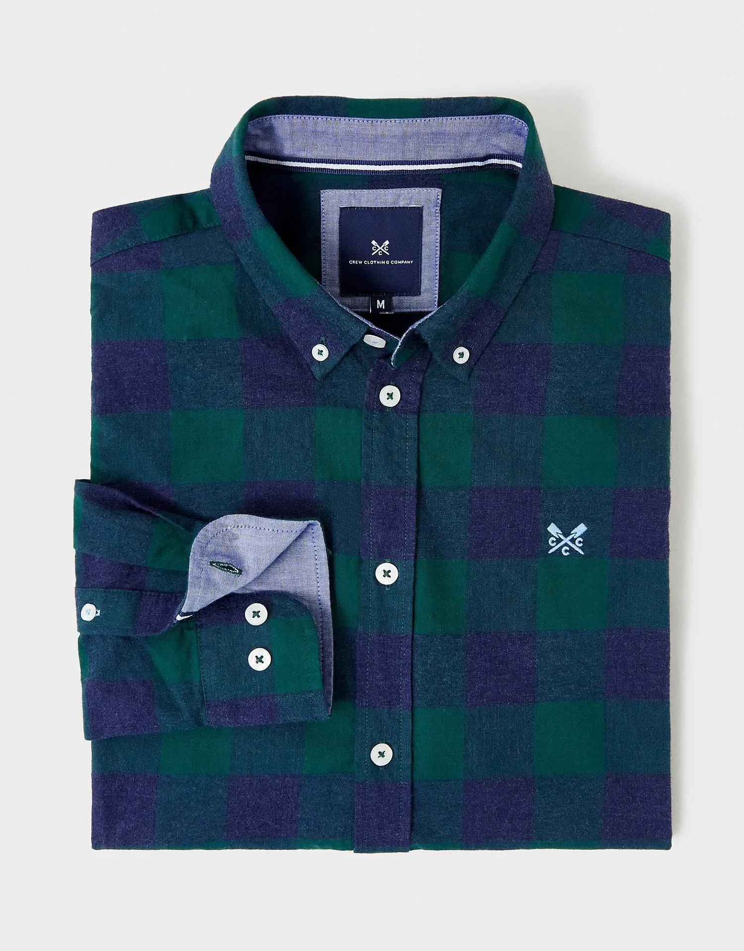 Crew Clothing Mens Brushed 'Timothy' Buffalo Check Shirt