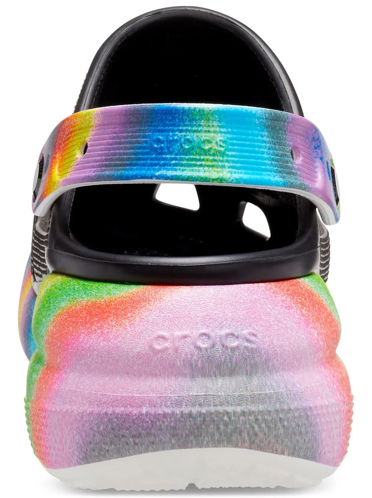 Crocs Classic Crush Spray Dye Womens Platform Clog