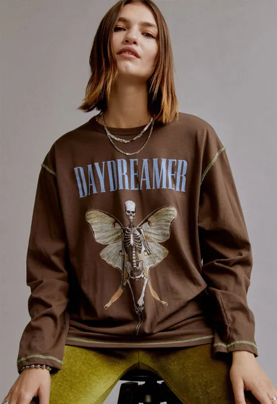 Daydreamer - Skeleton Angel Long Sleeve Graphic Tee