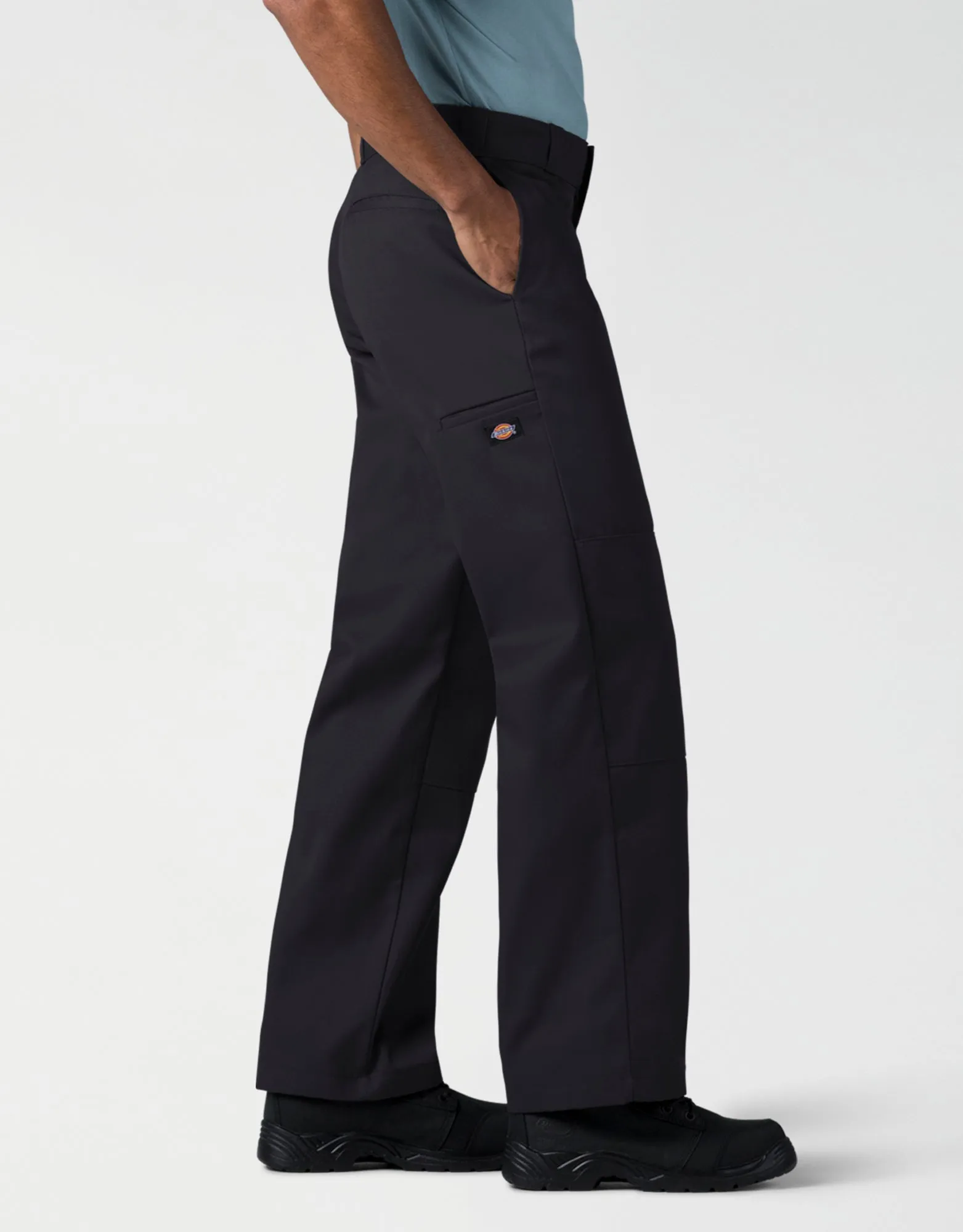 Dickies Loose Fit Double Knee Work Pants, Black