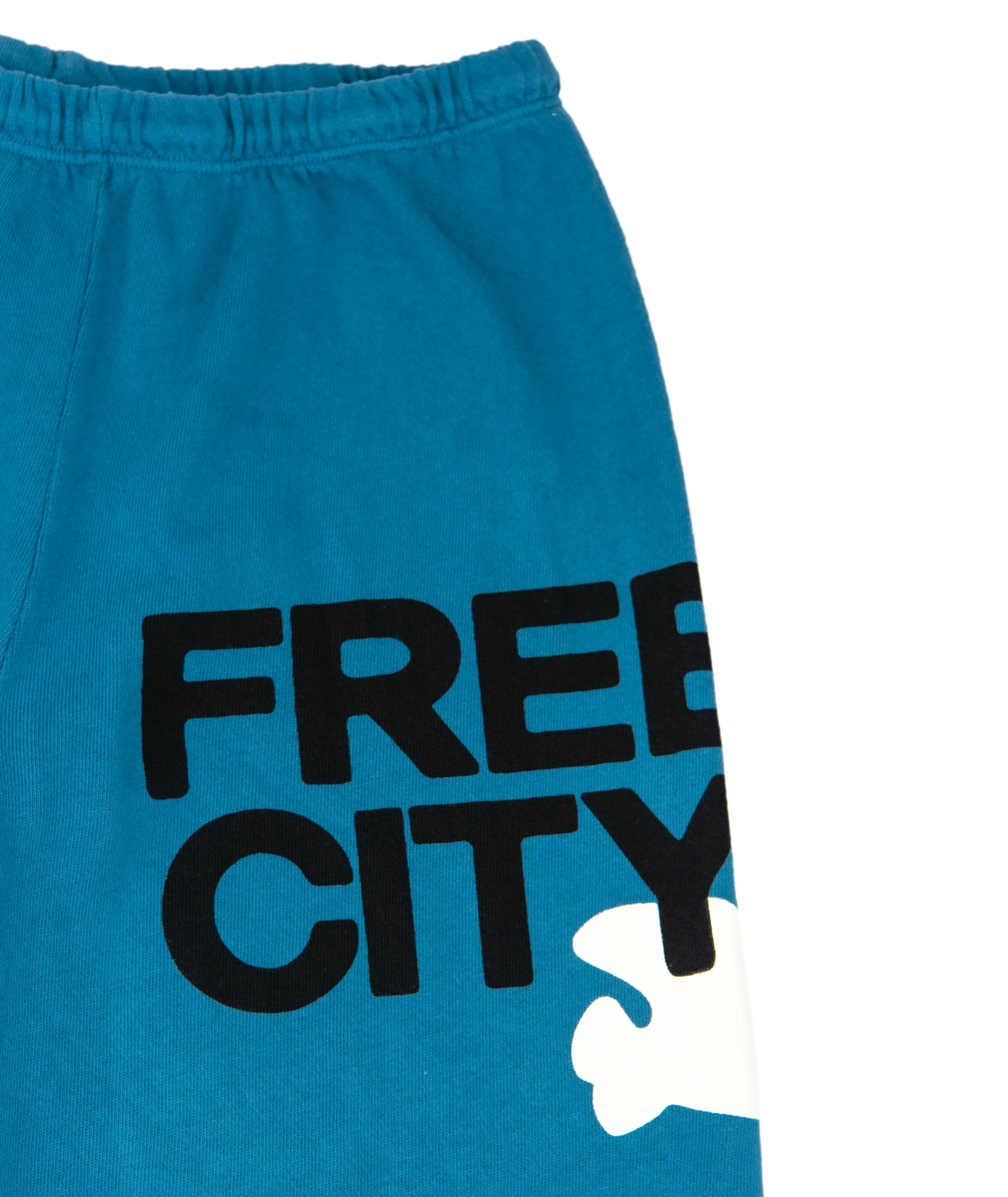 FREECITY Women Large Sweatpants Blue Sound