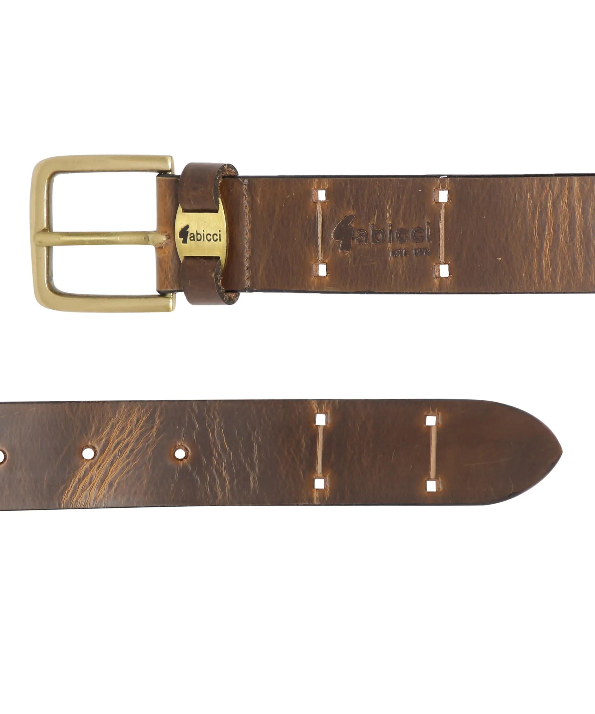 Gabicci - OIL PULLUP BELT (TAN)