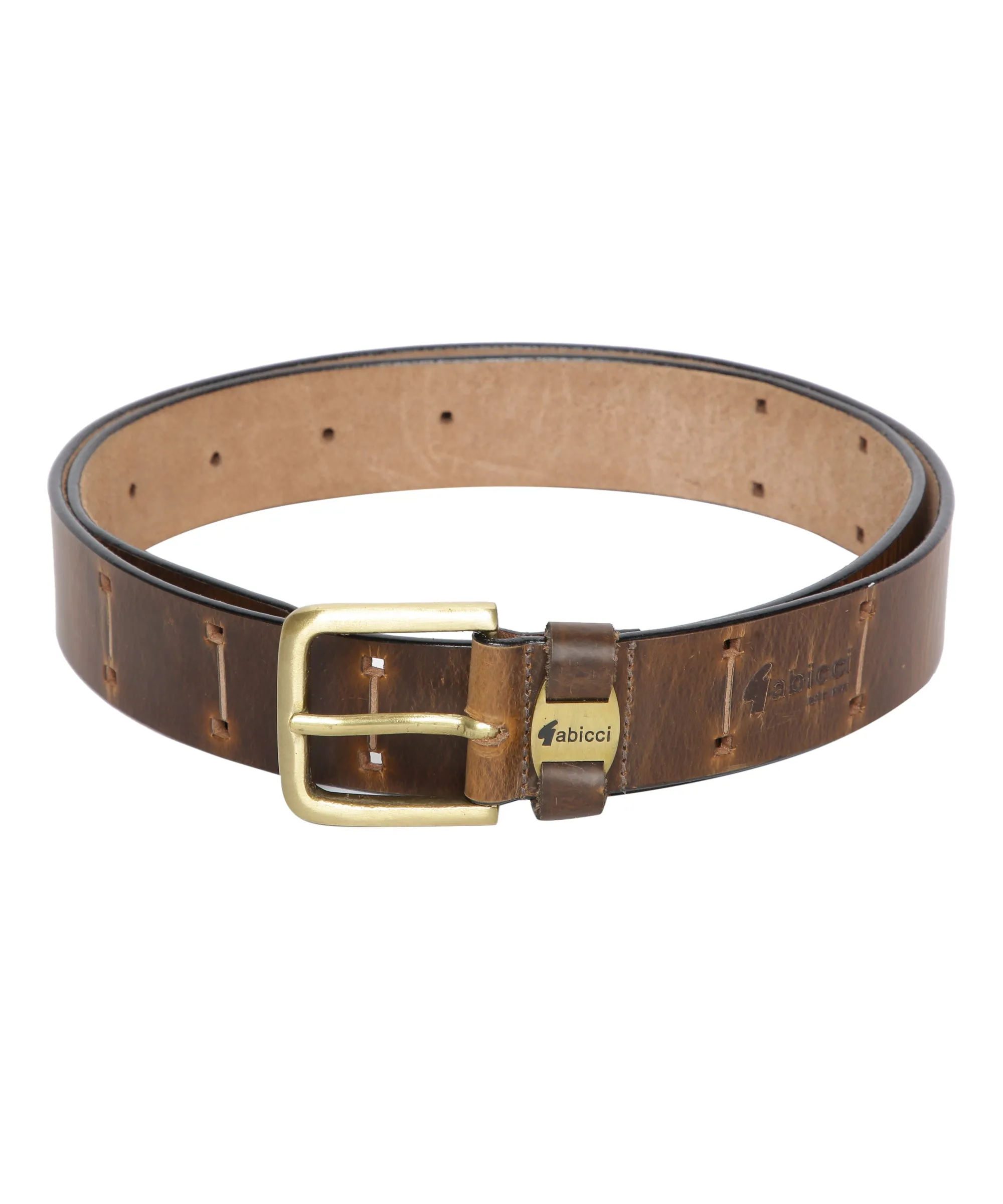 Gabicci - OIL PULLUP BELT (TAN)