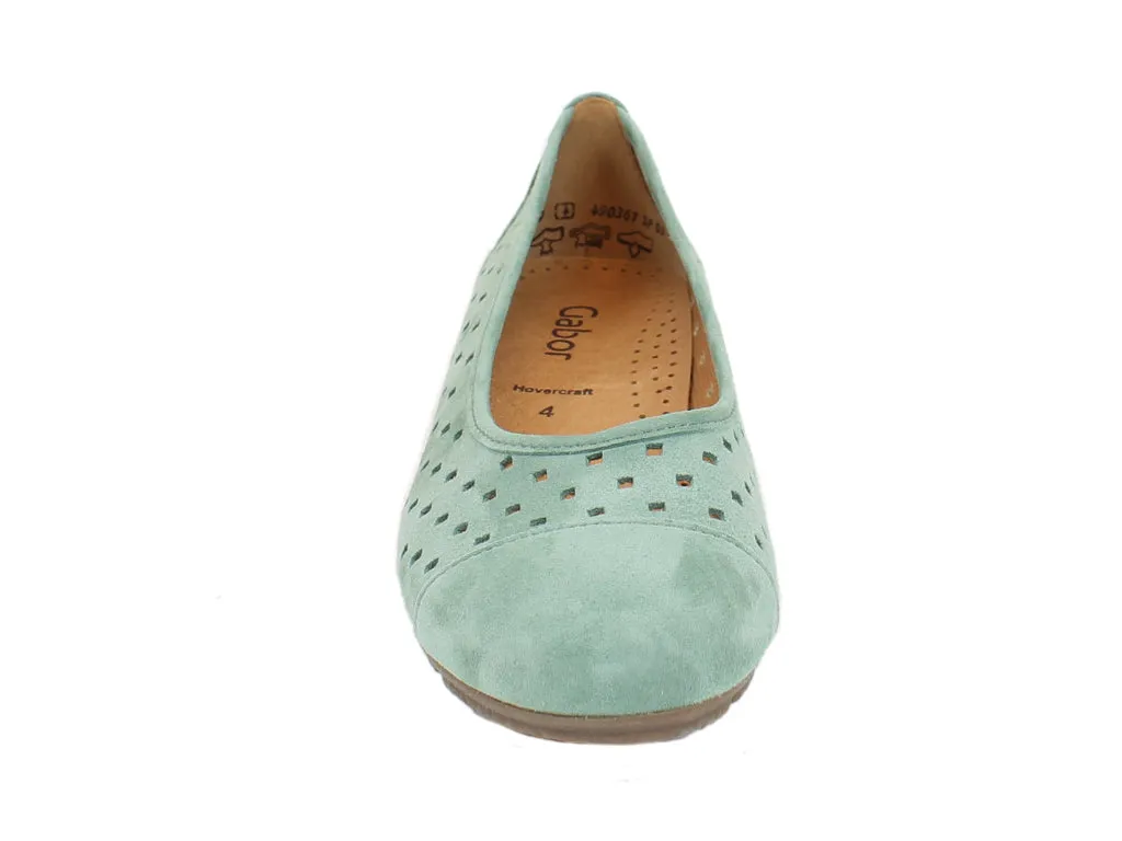 Gabor Pumps Ruffle 24.169 Menta