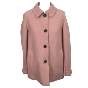 Harris Wharf Brand New 310 Pink Wool Short Coat L