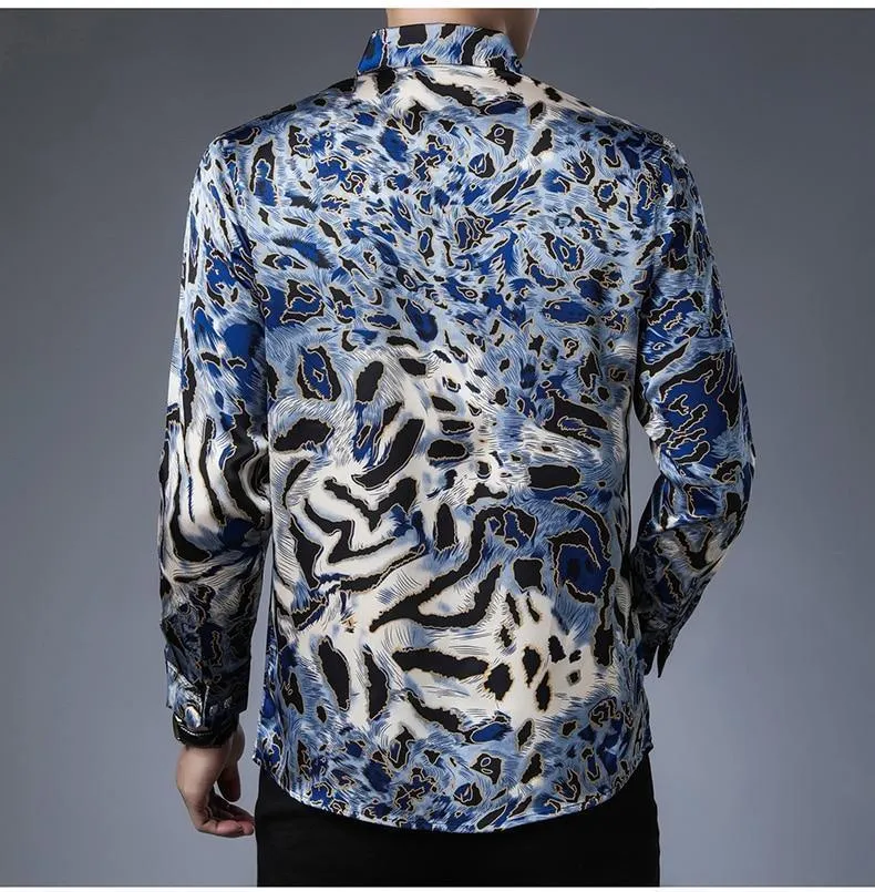 Hendrix Leopard Print Shirt For Men