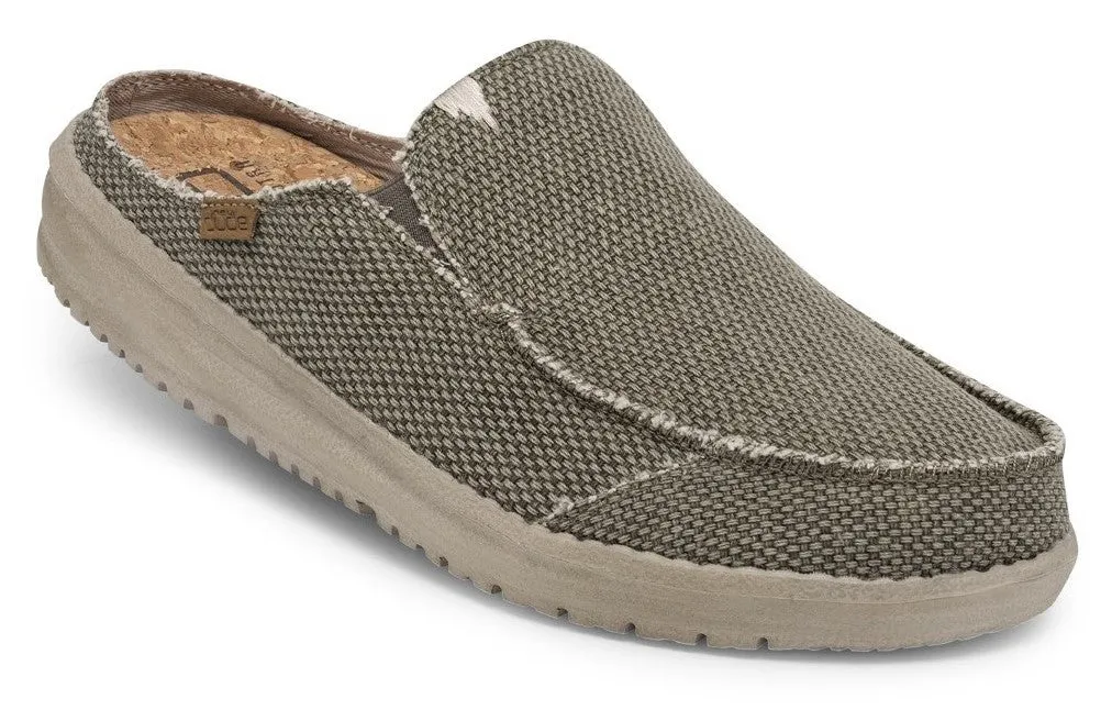 Hey Dude Marty Braided Mens Slip On Mule Shoe