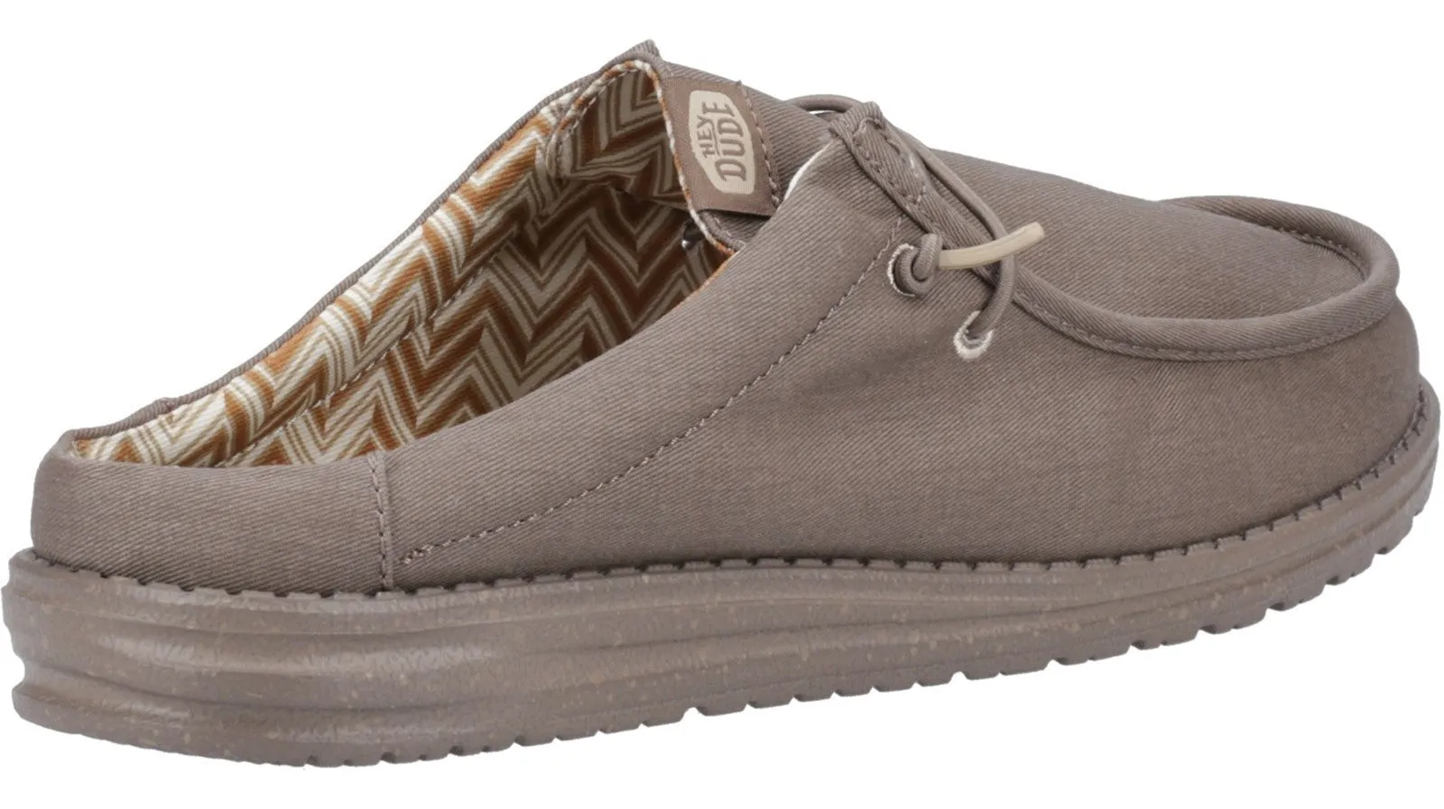 Hey Dude Wally Slip Canvas 41293 Mens Slip On Casual Shoe