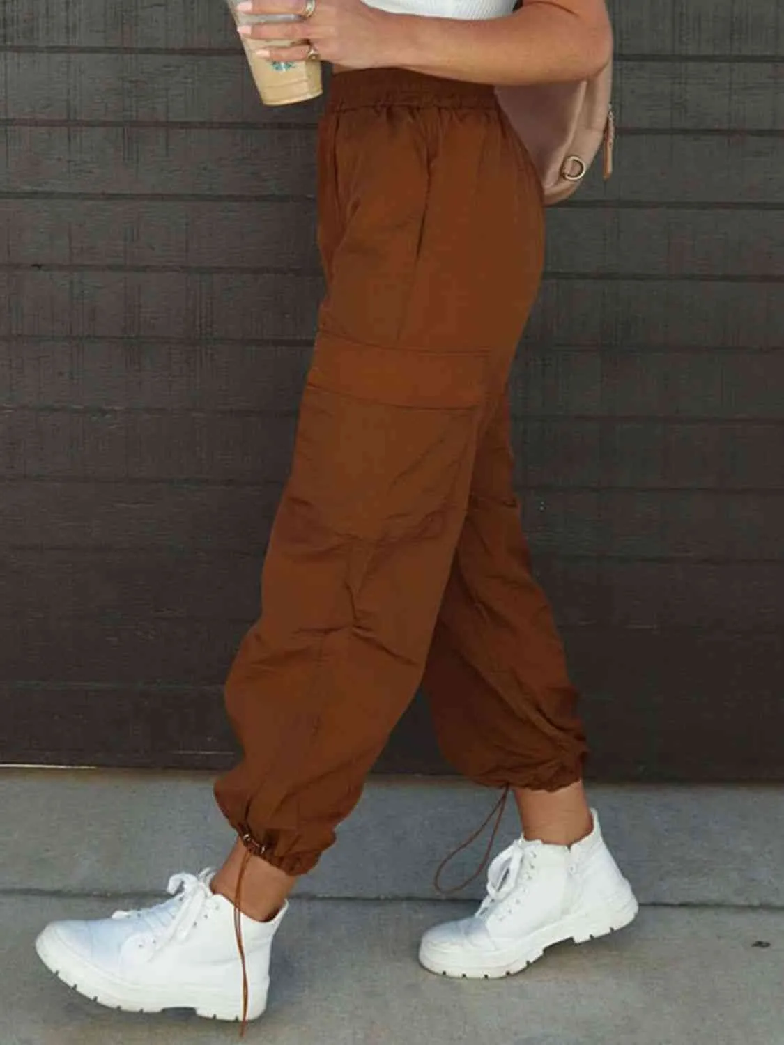 High Waist Drawstring Sweatpants with Pockets (3 colors)