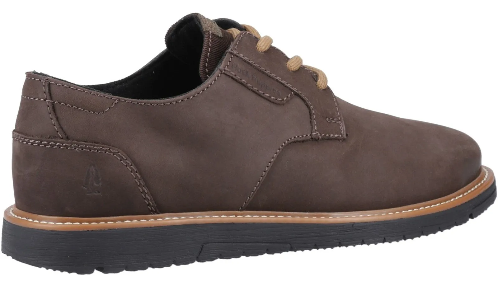 Hush Puppies Jenson Mens Leather Lace Up Oxford Shoe