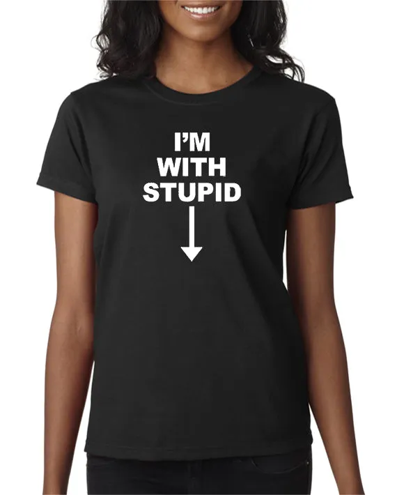 I'm With Stupid T-shirt