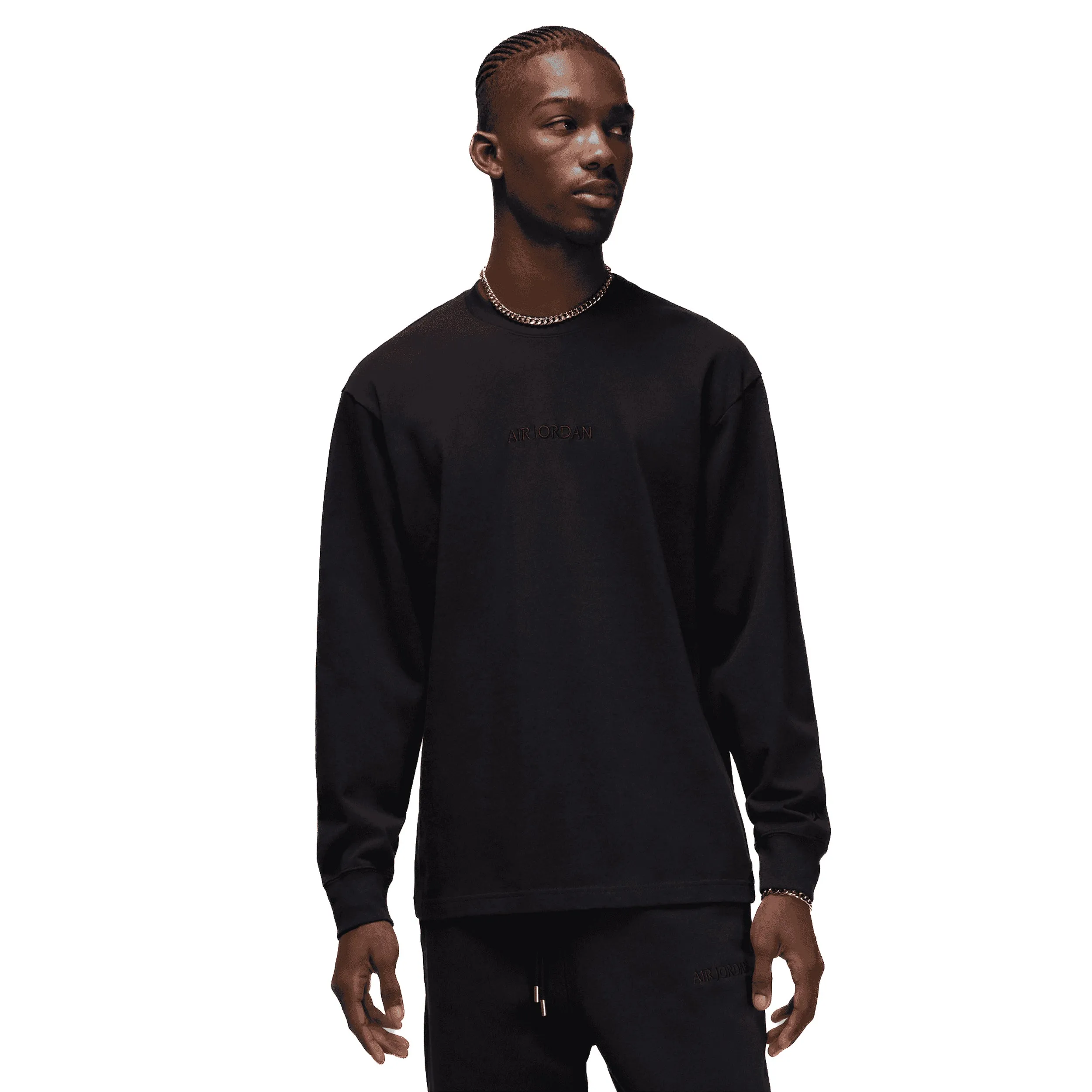 Jordan Air Jordan Wordmark L/S Tee Black FJ0702-010