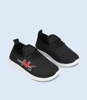 KB0129-BLACK-Boys Casual Sneakers