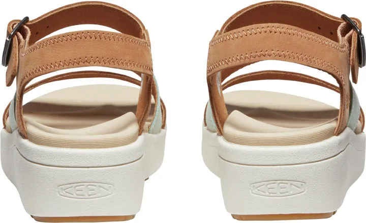 'Keen Outdoor' Women's Ellecity Backstrap Sandal - Natural / Clearly Aqua