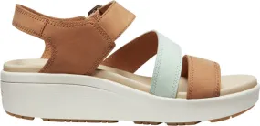 'Keen Outdoor' Women's Ellecity Backstrap Sandal - Natural / Clearly Aqua