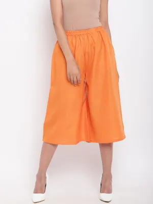 Linen Cotton Orange Pant