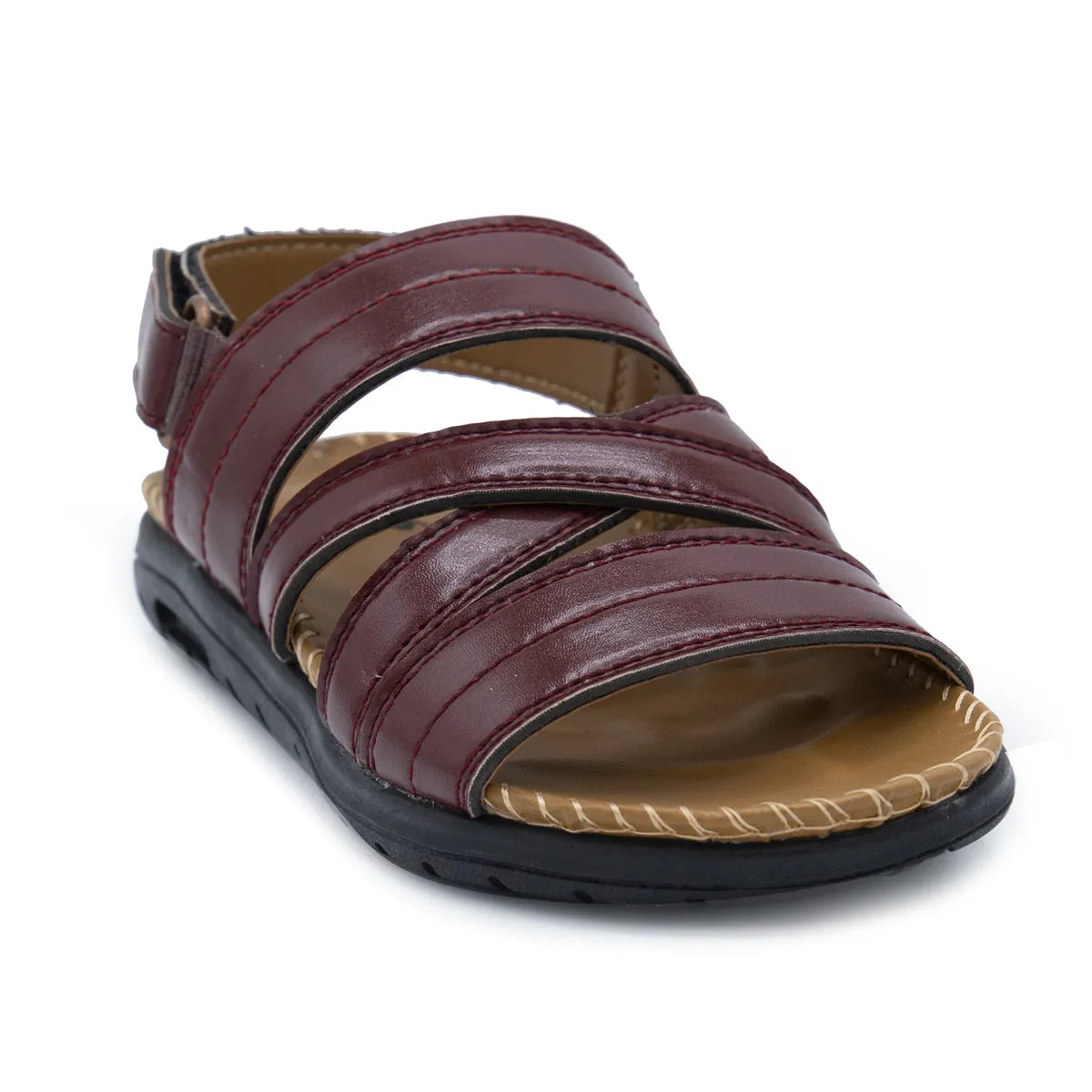 Maroon Casual Sandal B50179