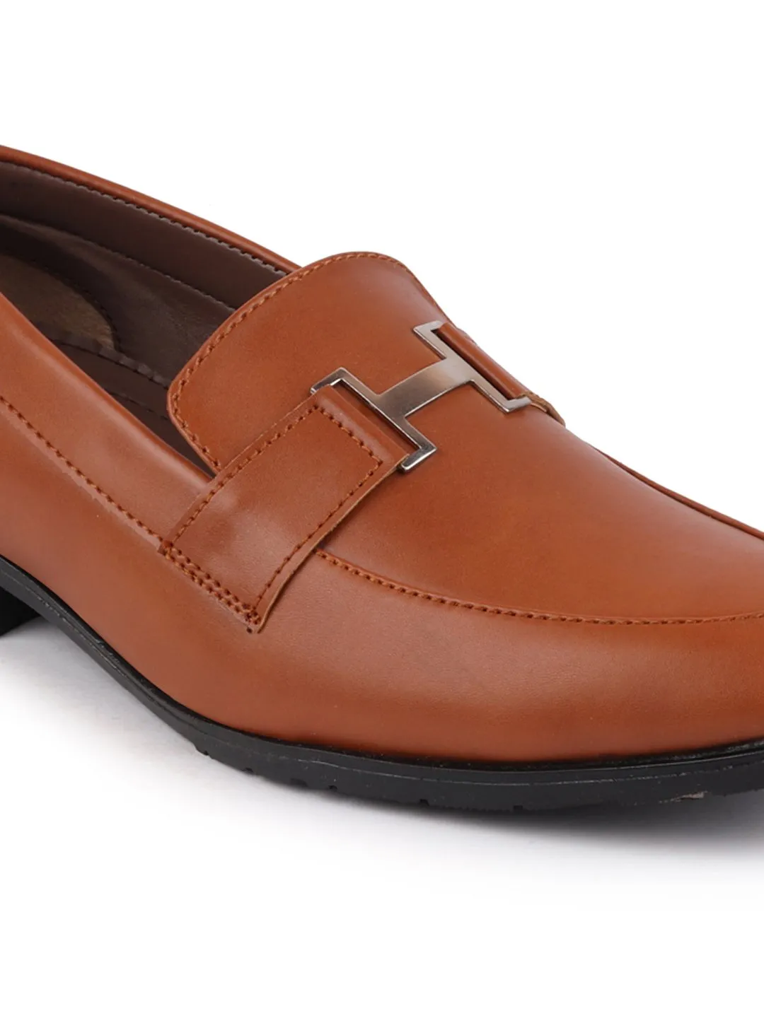 Men Tan Casual Slip-On Shoes