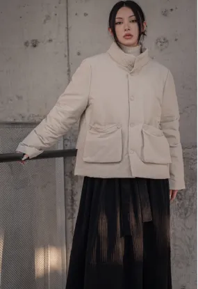 Mitsuki Puffer Coat - Sand