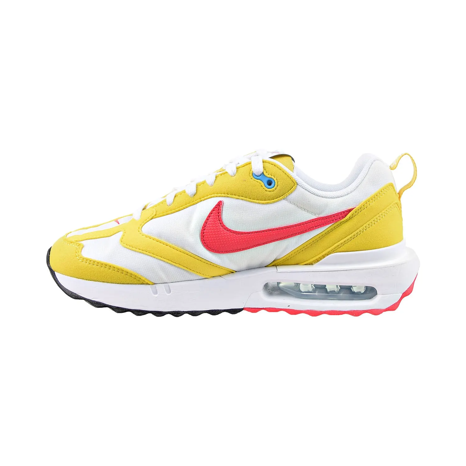 Nike Air Max Dawn Men's Shoes Vivid Sulfur-Siren Red-Summit White