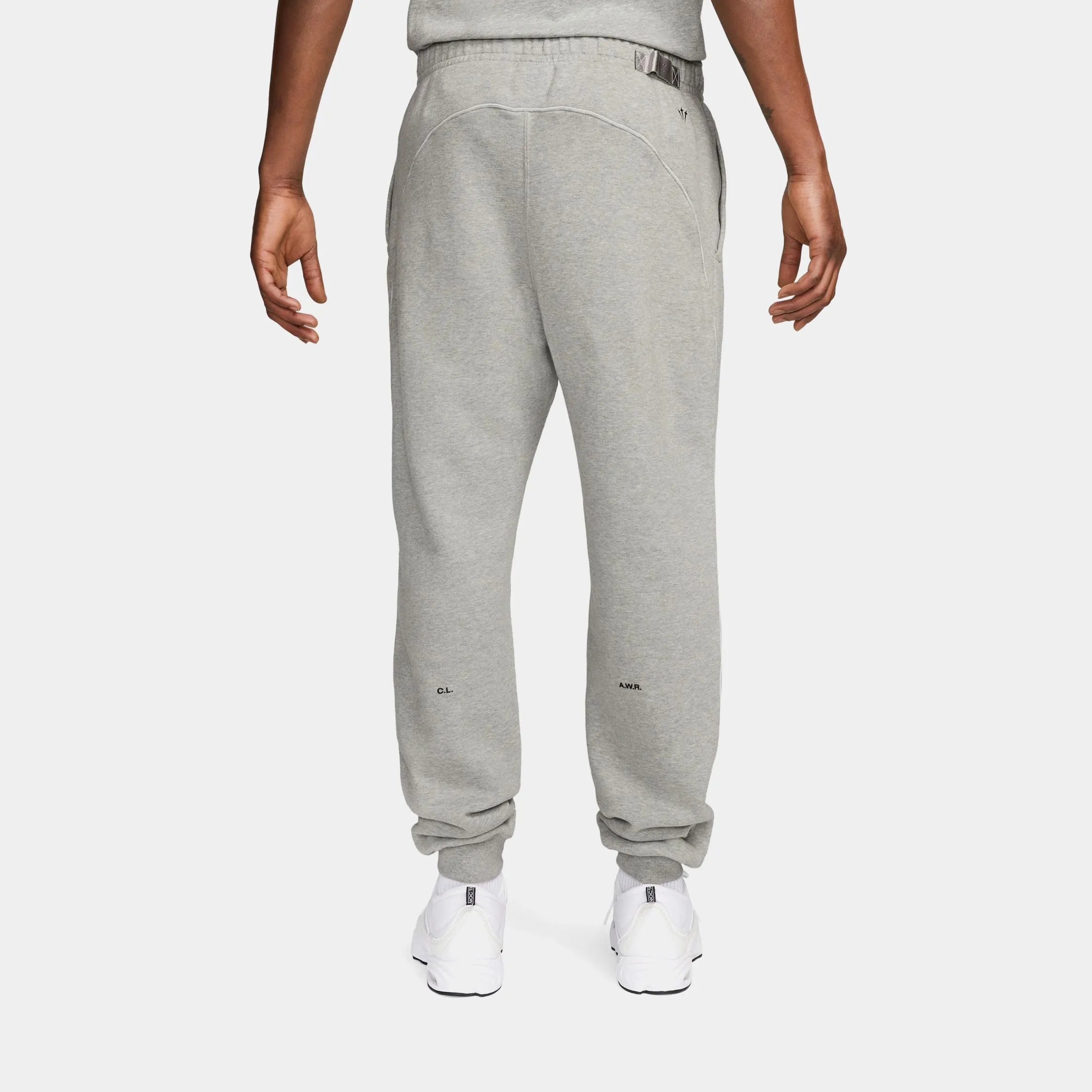 NOCTA Joggers Mens Pants (Dark Grey Heather/Matte Silver/Black)