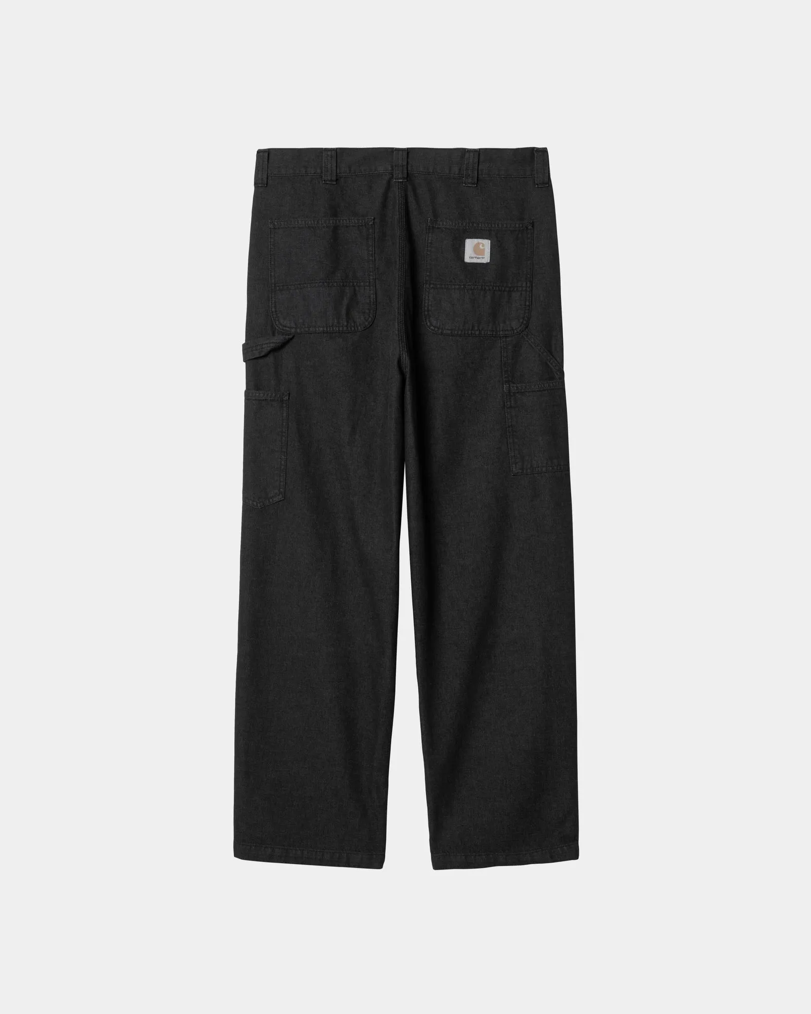 OG Loose Fit Single Knee Pant | Black (stone washed)