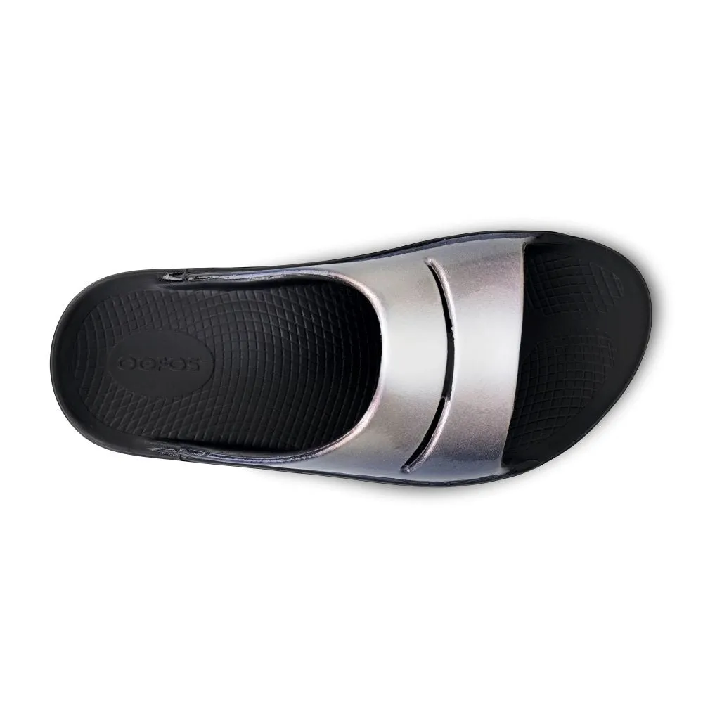 'OOFOS' Women's OOahh Luxe Slide - Calypso