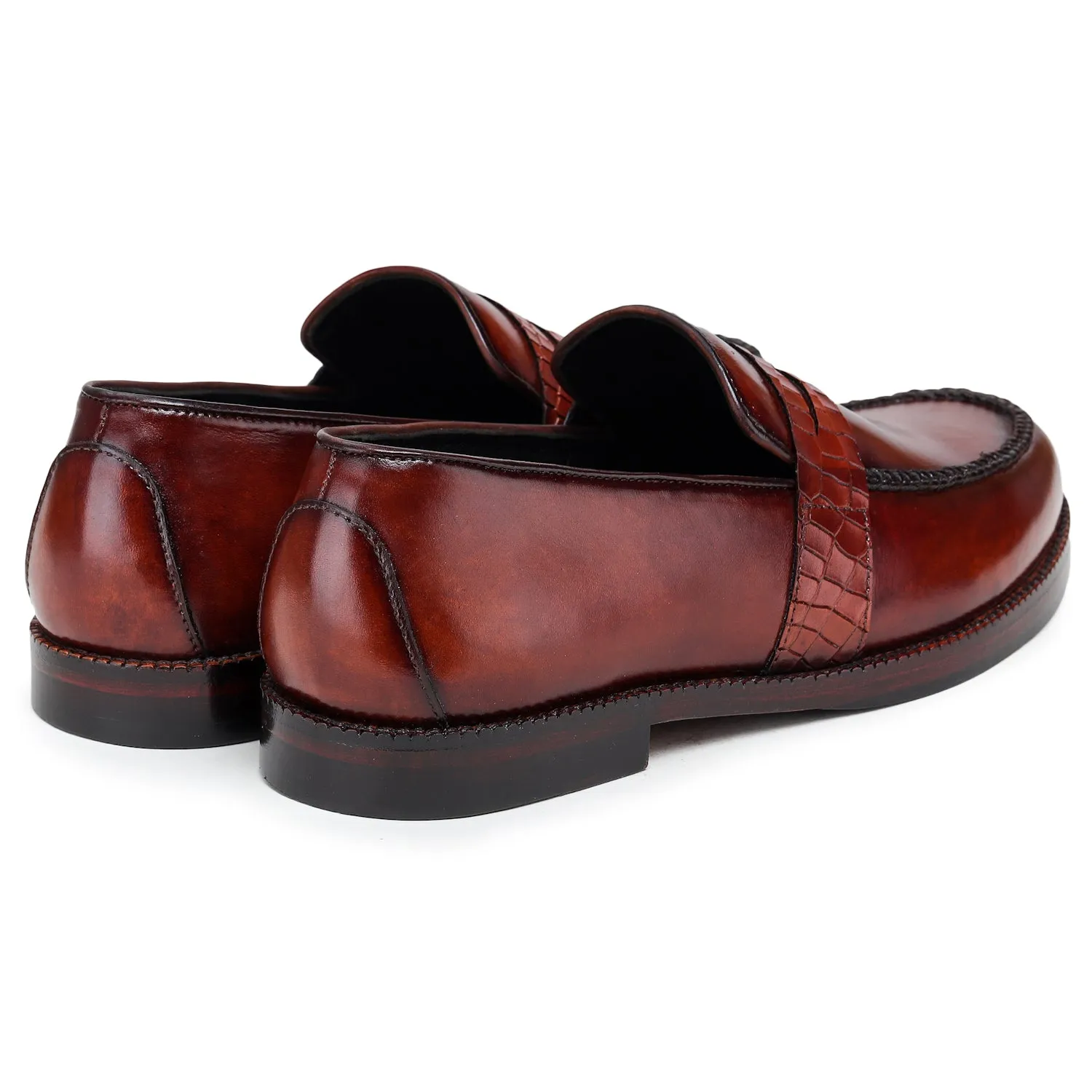 Penny Loafers - Cognac