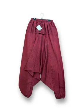 Plain Cotton Harem Pants