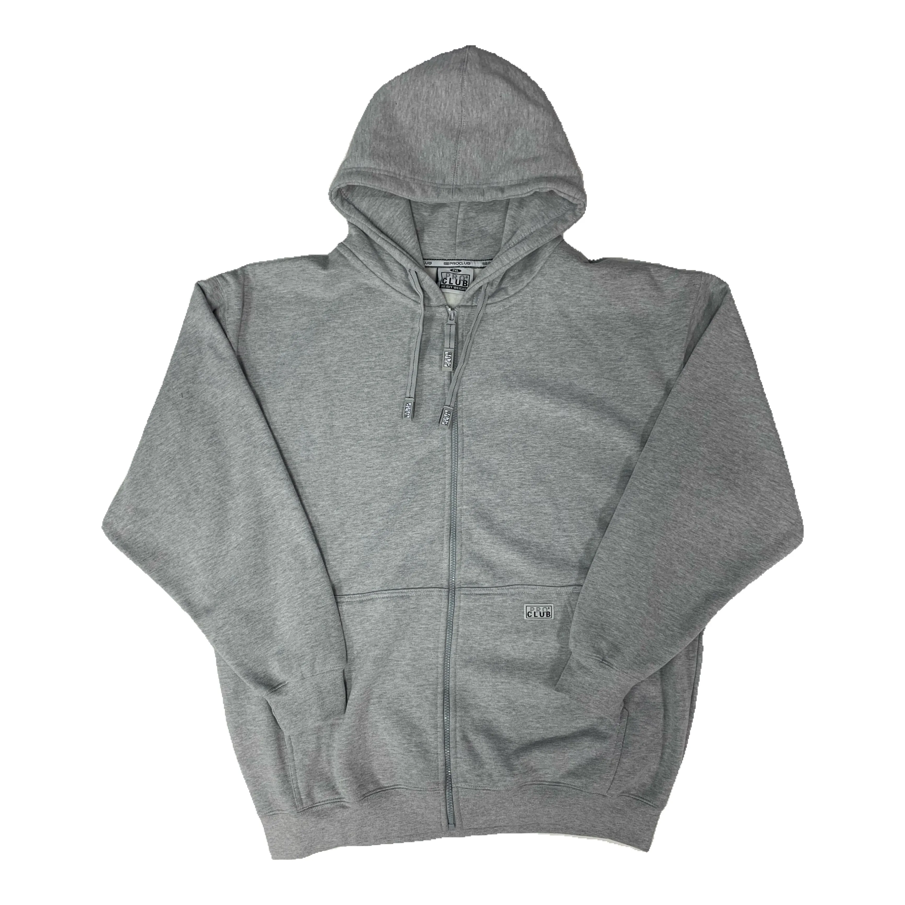 Pro Club Men's Heavyweight Full Zip Fleece Hoodie