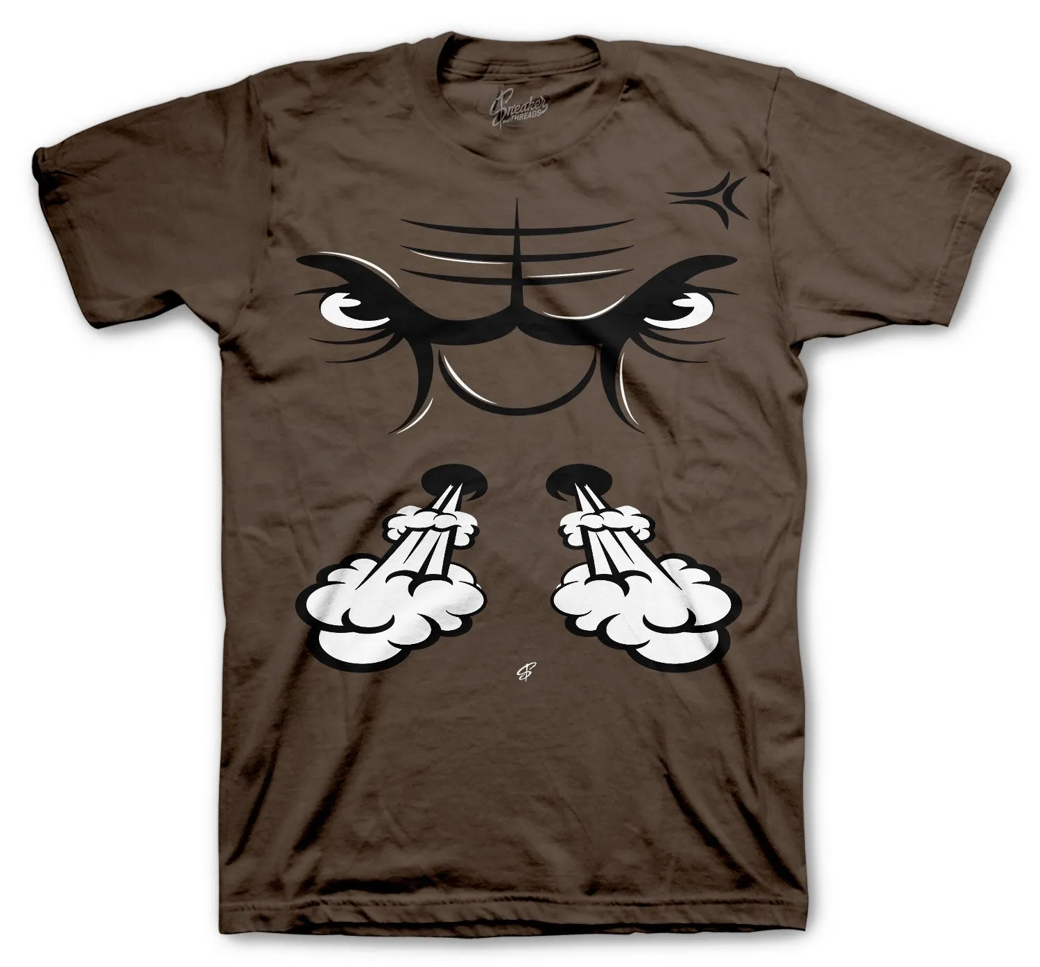 Retro 1 Dark Mocha Bullface Shirt