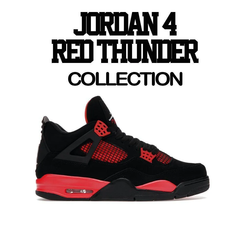 Retro 4 Red Thunder Medicine Shirt