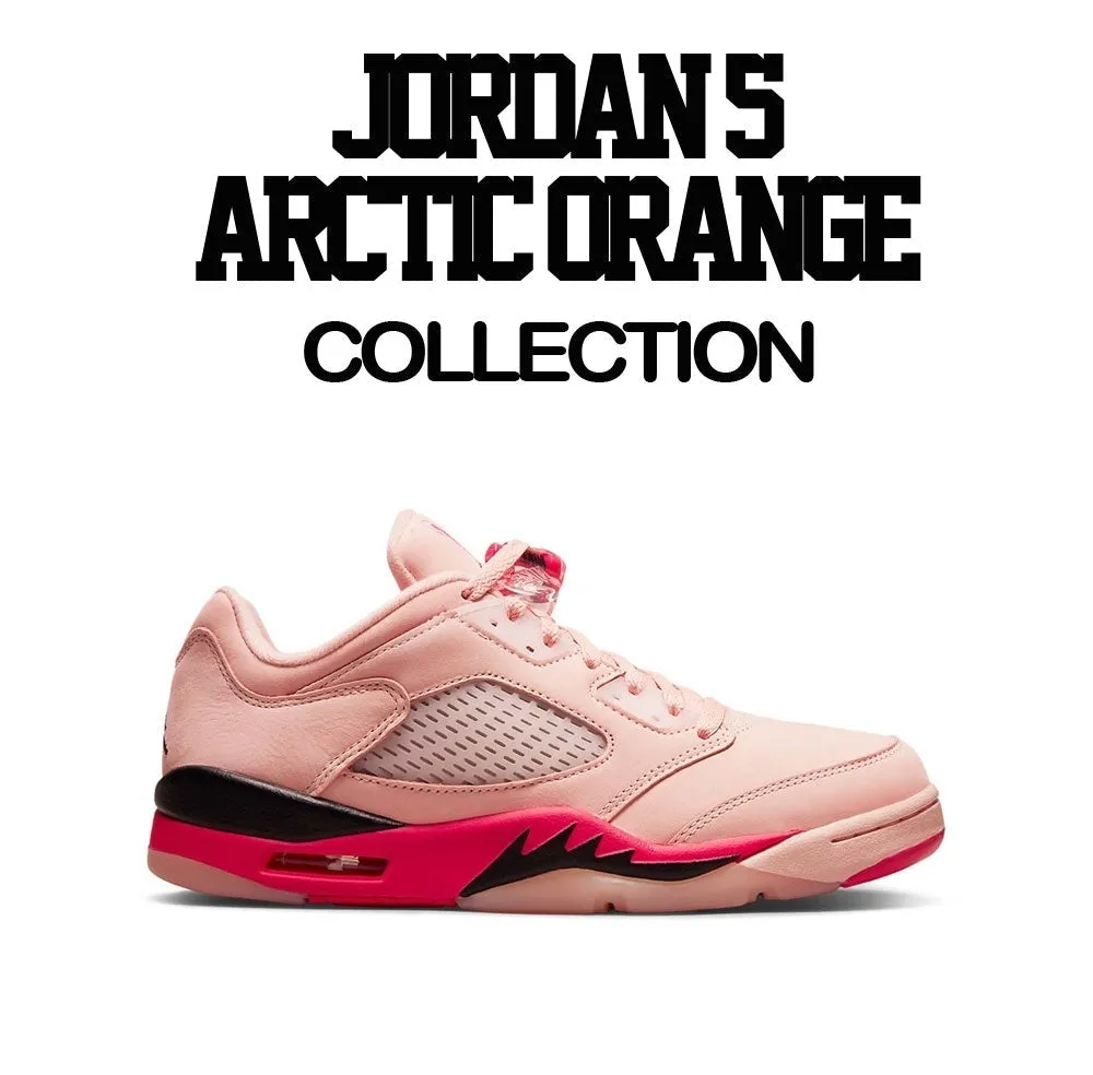 Retro 5 Arctic Orange Never On Ice Shirt