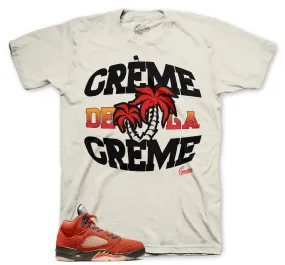 Retro 5 Dunk On Mars Creme Shirt